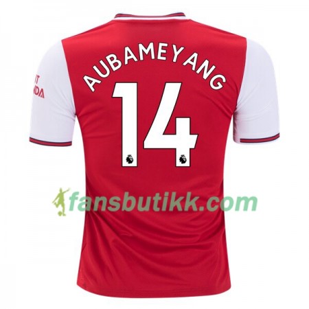 Fotballdrakt Arsenal Pierre-Emerick Aubameyang 14 Hjemmetrøye 2019-2020 Kortermet